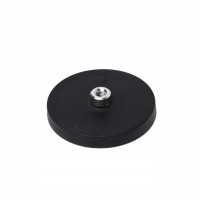 D22x11.5/M4 Rubber pot magnet holder