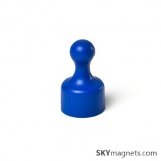 D12x20 Pin magnet (NdFeB) - Blue