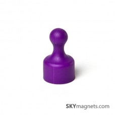 D12x20 Magnetic Paper Pins - Purple