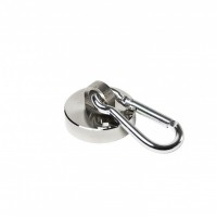 D25 Pot magnet with carabiner