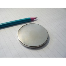D50x5 N52 Neodymium disko formos magnetas